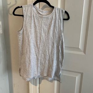 Lululemon muscle workout tank. Size 6. Grey